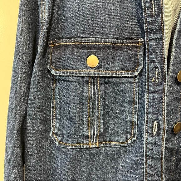 a.n.a Light Blue Denim Jacket - Picture 3 of 6